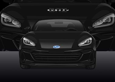 subaru brz black