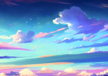 Cloudy Sky Art
