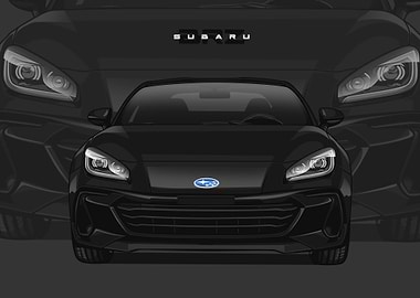 subaru brz black