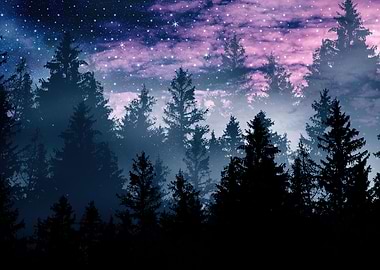 Forest Galaxy Dream 1