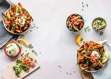 Sweet Potato Fries Bowl