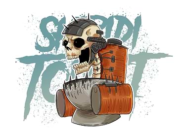 Skibidi toilet fan art
