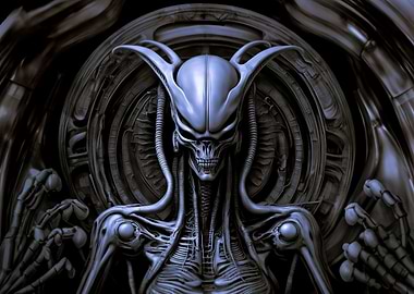 An alienhuman hybrid