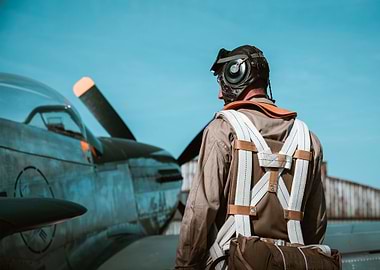 the mustang and the pilot