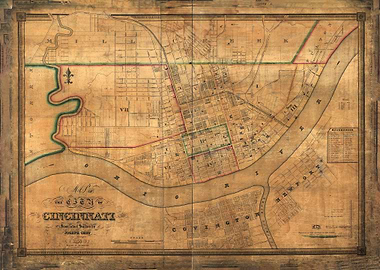 Cincinnati Ohio 1838