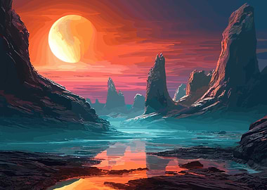 Mountains And Planets