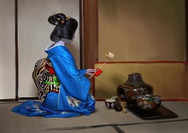 Japan Japanese Geisha Art