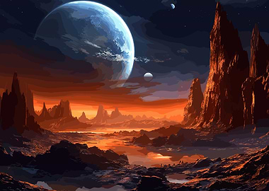 Space Landscape