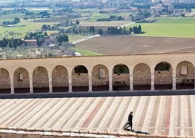 Beautiful view in Assisi