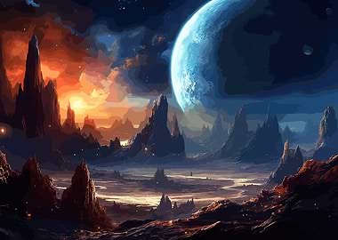 Space Landscape