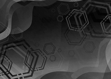 Black polygonal background