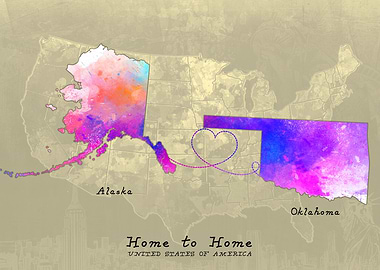 Alaska Oklahoma