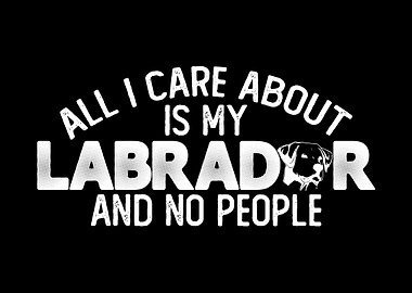 Labrador Love Joke Doggie