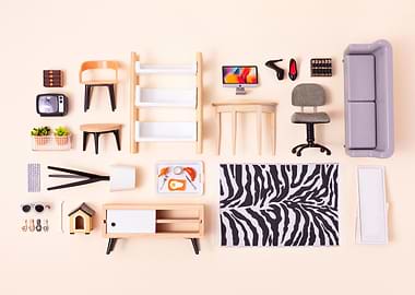 Dollhouse Living Room