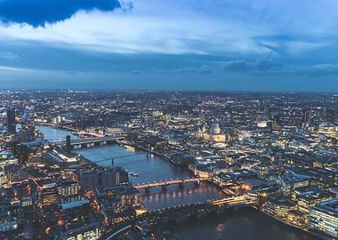 London Cityscape Panorama