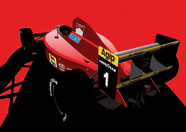 FERRARI F1 641 ALAIN PROST