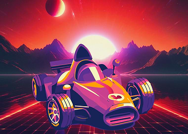 Retro Race Car