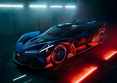 BUGATTI BOLIDE WIND TUNNEL