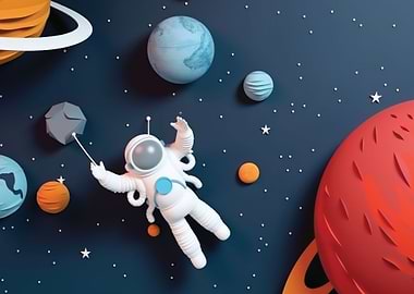 Space astronomy astronaut