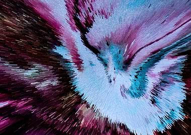 Abstract Acrylic Painting