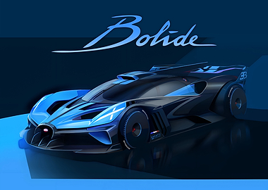 BUGATTI BOLIDE SKETCH