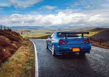 nissan skyline gtr r34