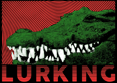 Lurking Crocodile