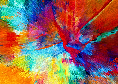 Acrylic Abstract Painting