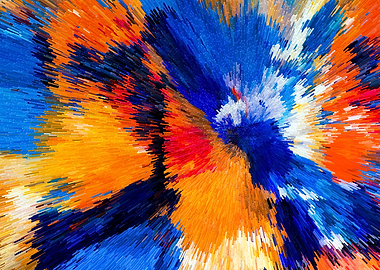 Acrylic Abstract Painting