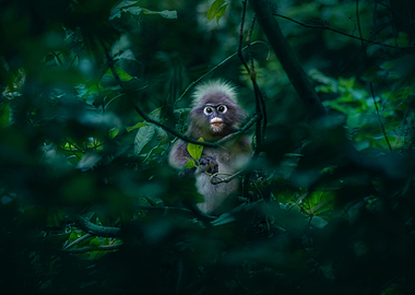 Monkey Tropical Forest