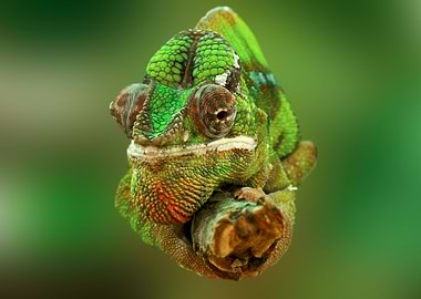 Face of a Chameleon