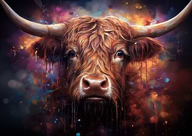 Highland Cow Artwork