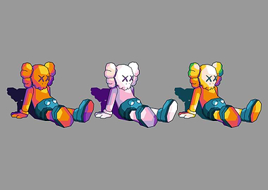 Kaws Holiday Pop art