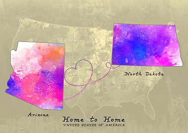 Arizona North Dakota