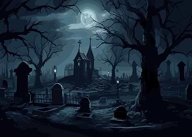 Spooky Halloween Night