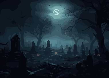 Spooky Halloween Night