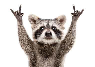 Rocker Raccoon
