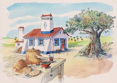 Typical house Portugal
