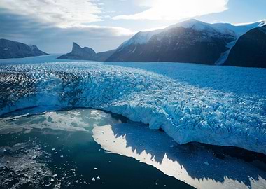 Glacier in West Greenland