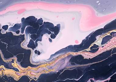 Marble Watercolor Painting