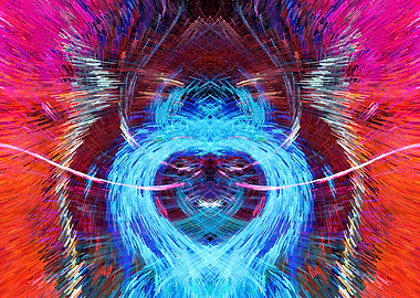 Abstract Acrylic Painting