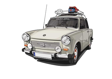Trabant 601 Beige DDR