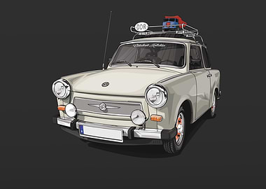 Trabant 601 Beige DDR
