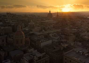 Valletta During Sunset