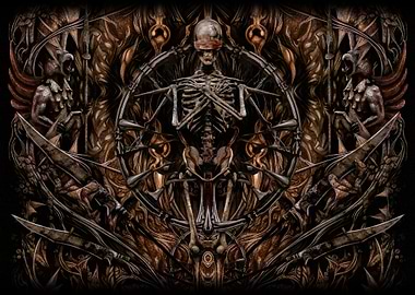 Blindfolded Skeleton