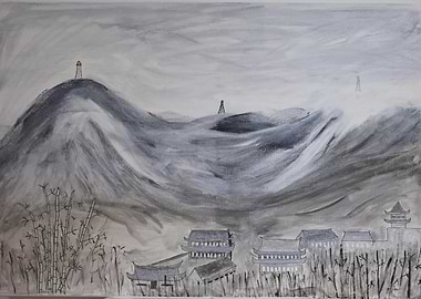 Tang Dynasty Mountains