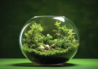 Aquarium nature plant