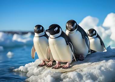 Emperor penguins