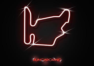 Hungaroring Hungary Neon