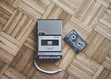 Cassette Player and tape